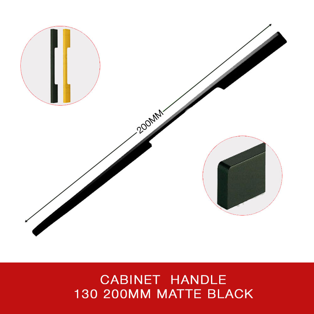 Integrated Cabinet Handle 130 MBK