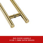 Big Door Handle H109