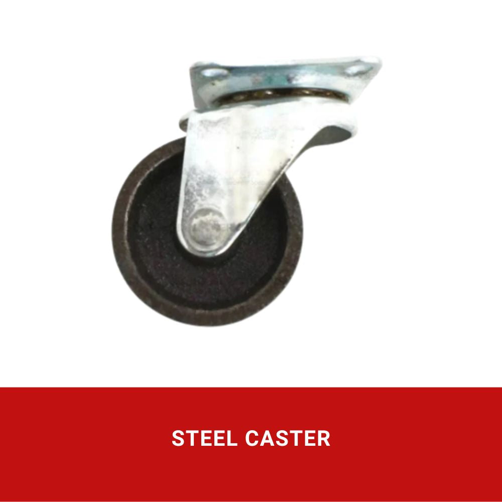 Steel Caster Wheel (4pcs)