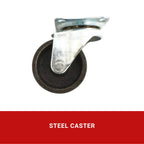 Steel Caster Wheel (4pcs)