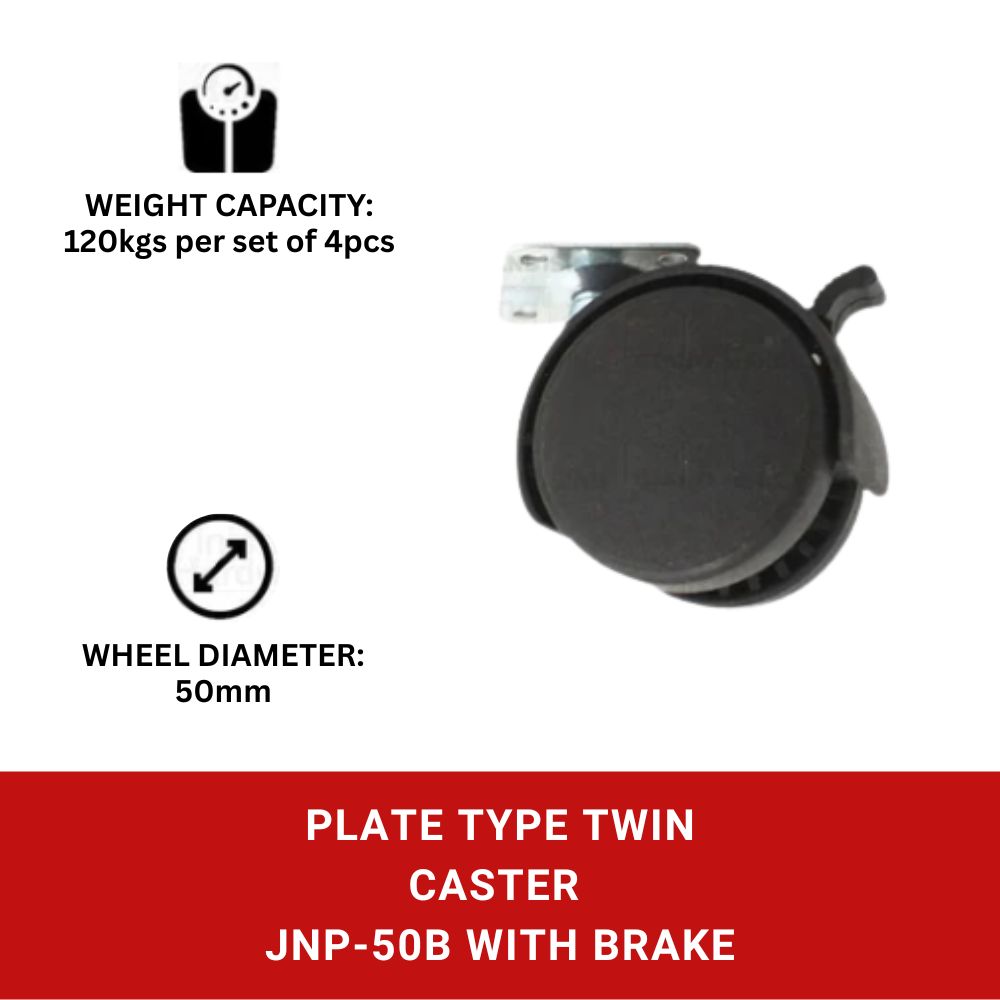 Twin Caster Plate Type JNP50