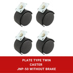 Twin Caster Plate Type JNP50