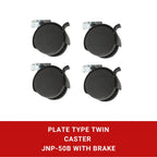 Twin Caster Plate Type JNP50