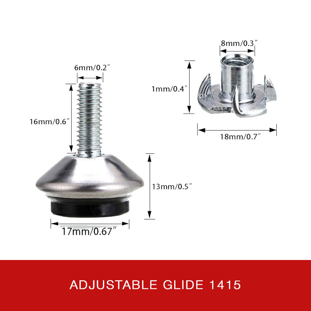 Adjustable Glider 1415 (12pcs/pack)