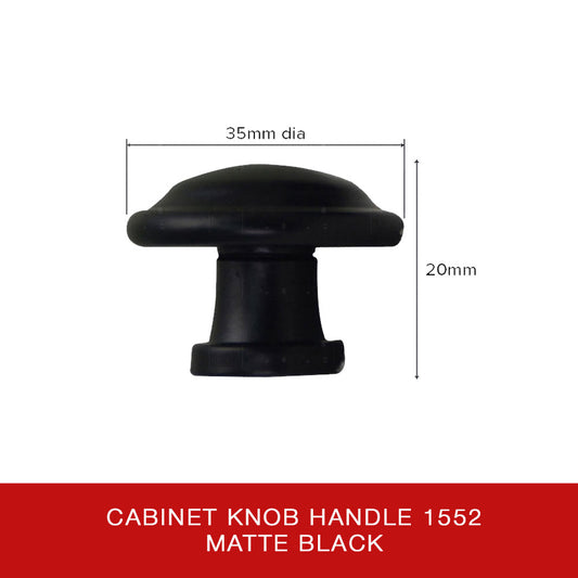 Cabinet Knob Handle 1552 MBK
