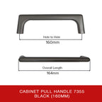 Cabinet Pull Handle 7355 BLK