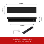 Cabinet Handles 712 MBK