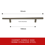 Cabinet Handle 3400 SS