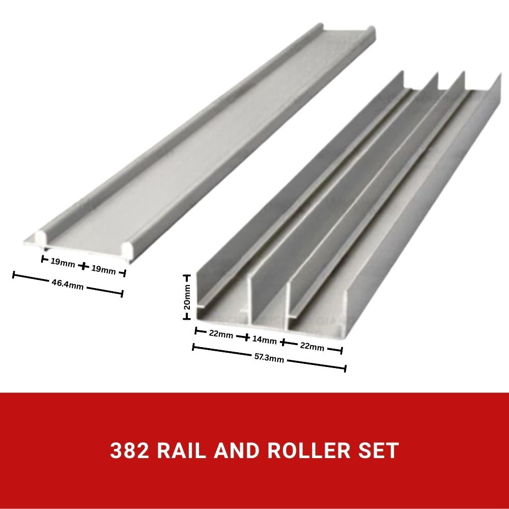 382 Rail and Roller Set