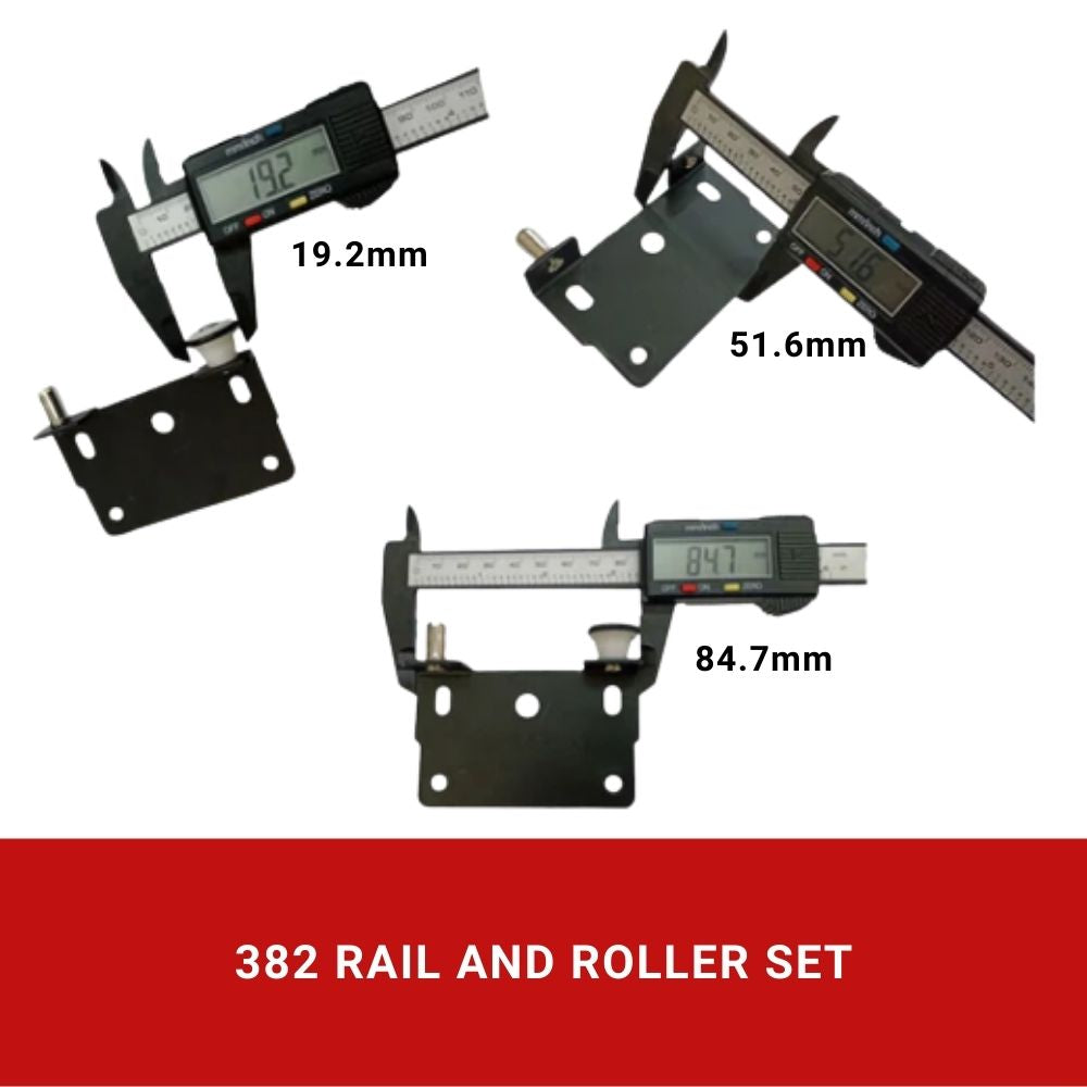 382 Rail and Roller Set