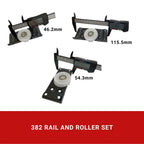 382 Rail and Roller Set