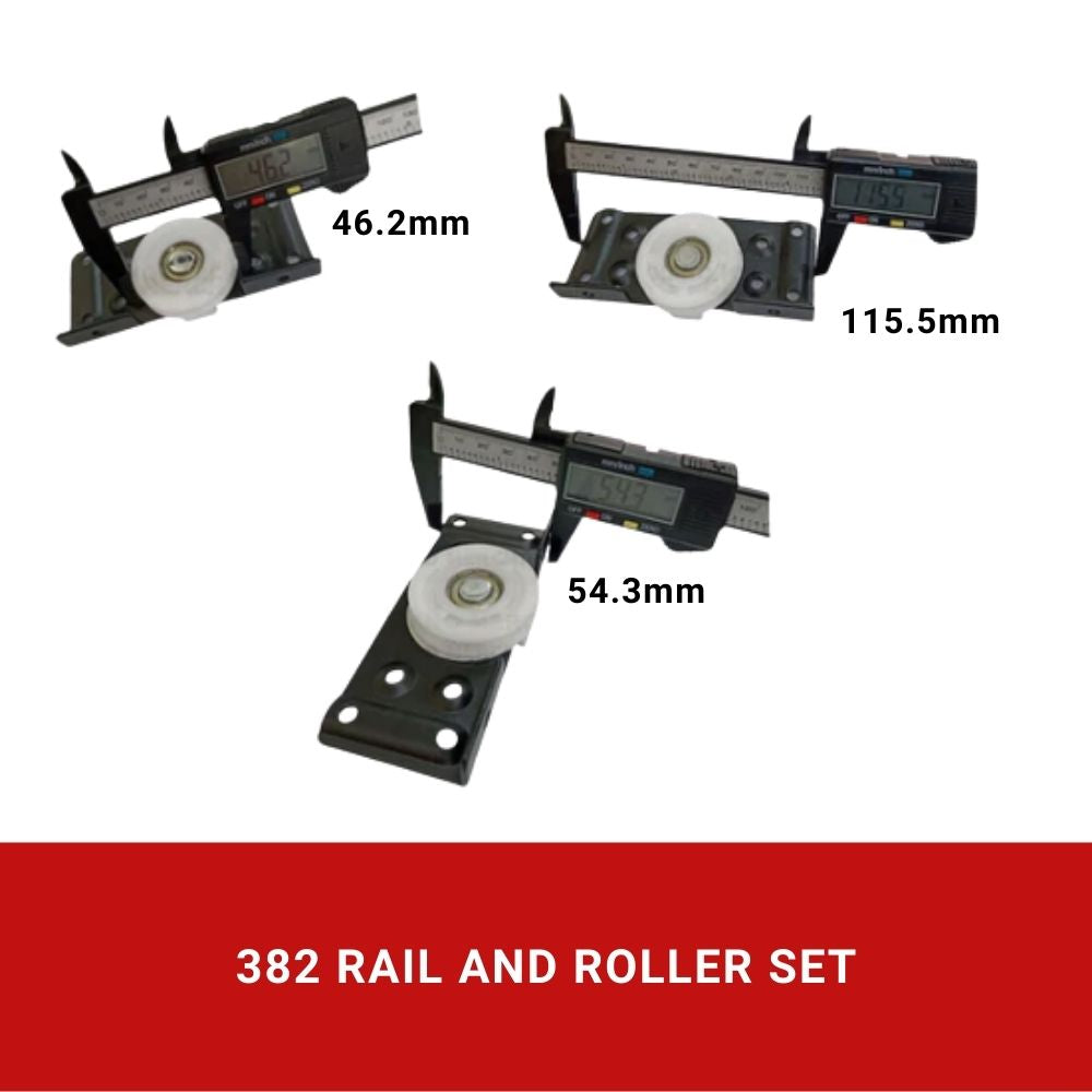 382 Rail and Roller Set