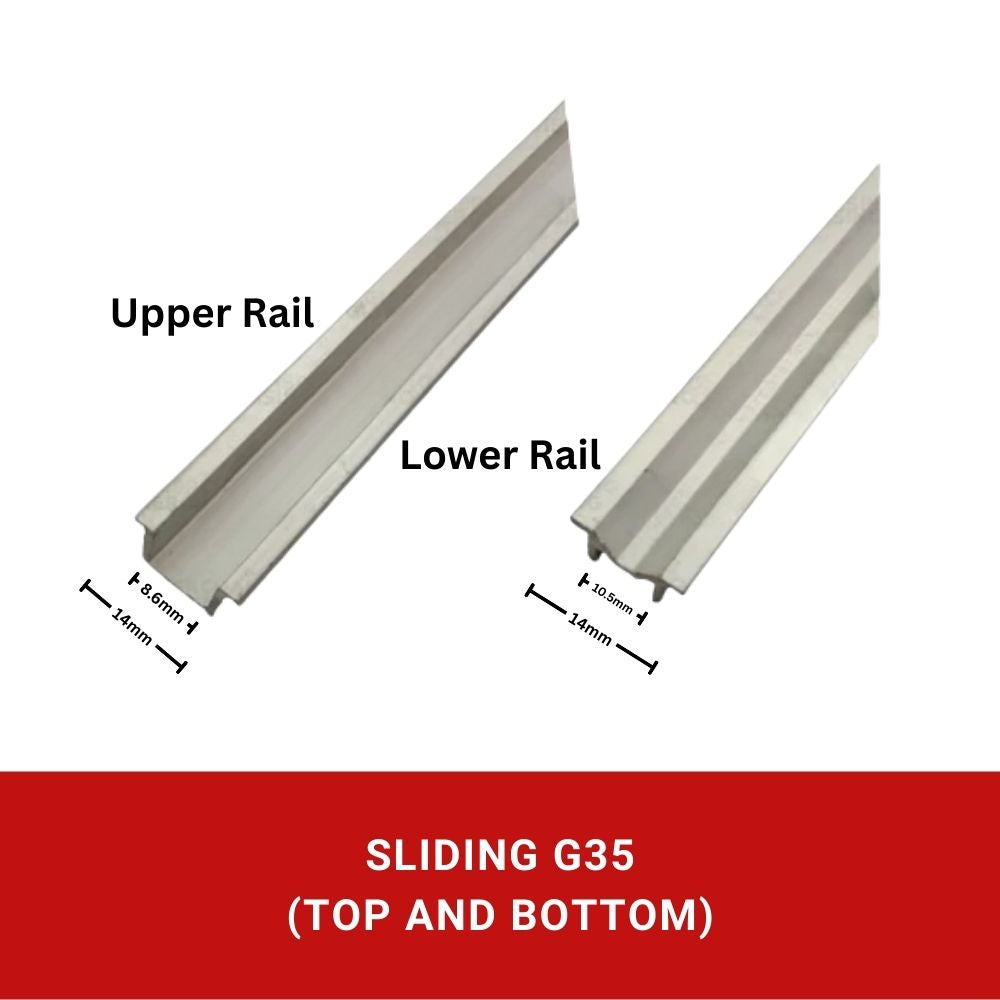G Fix Rails G35 Rail – Aichi Door Hardware