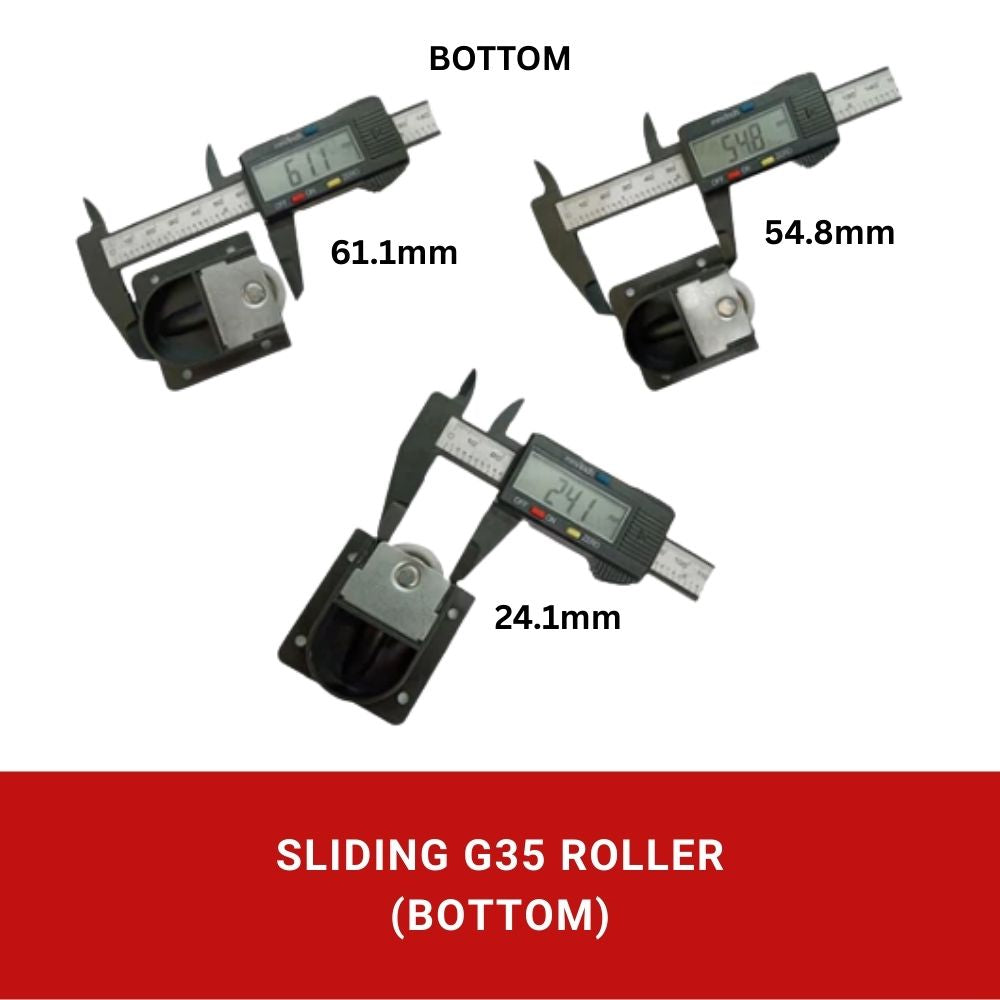 Cabinet Sliding G35 Roller