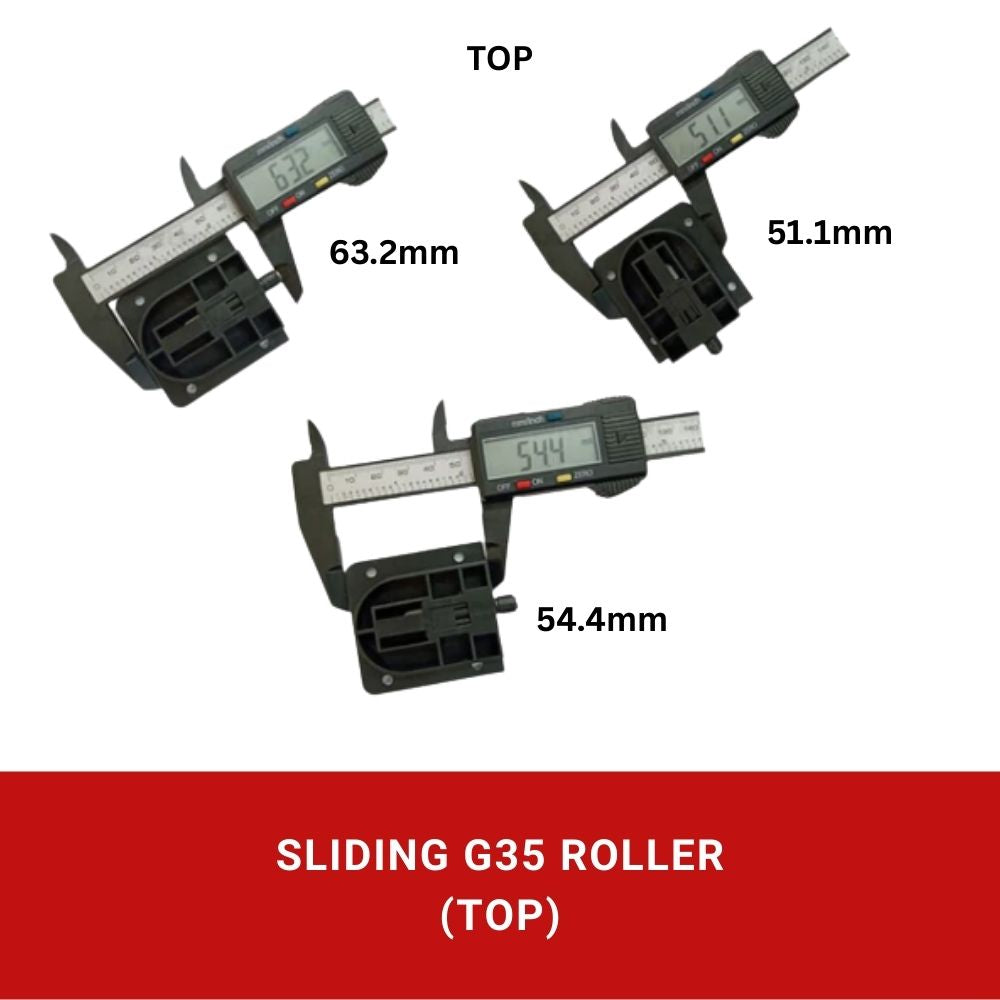Cabinet Sliding G35 Roller