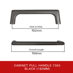 Cabinet Pull Handle 7355 BLK
