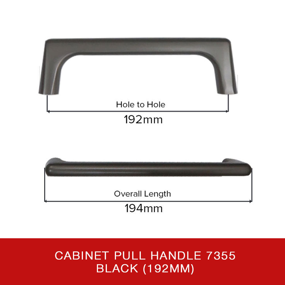Cabinet Pull Handle 7355 BLK