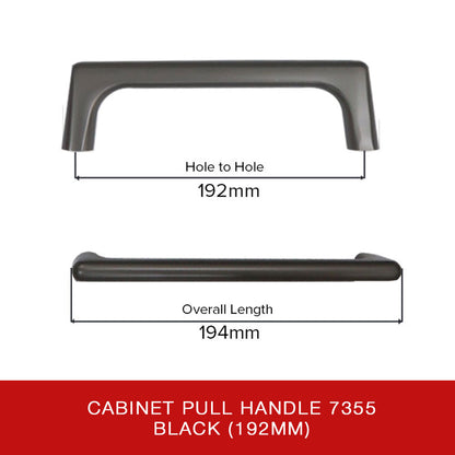 Cabinet Pull Handle 7355 BLK