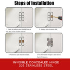Invisible Concealed Hinge 203