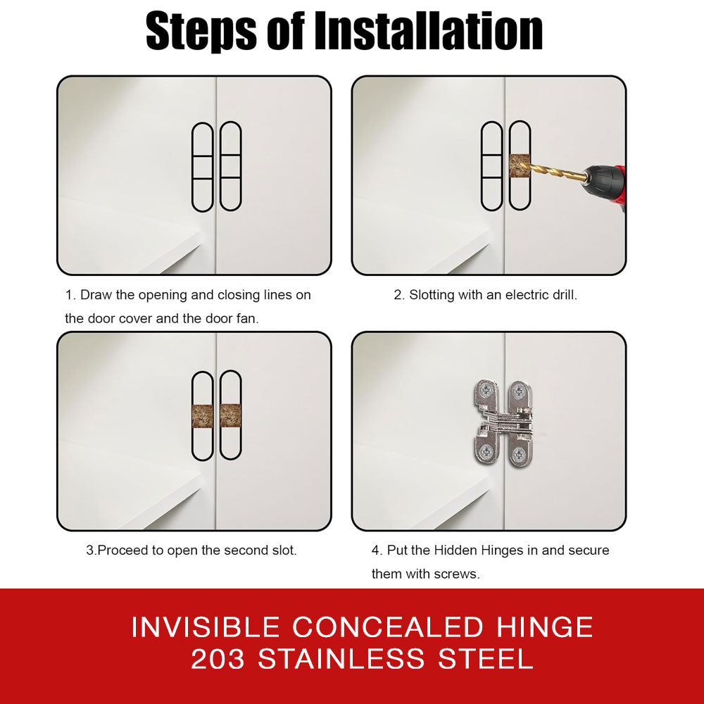 Invisible Concealed Hinge 203
