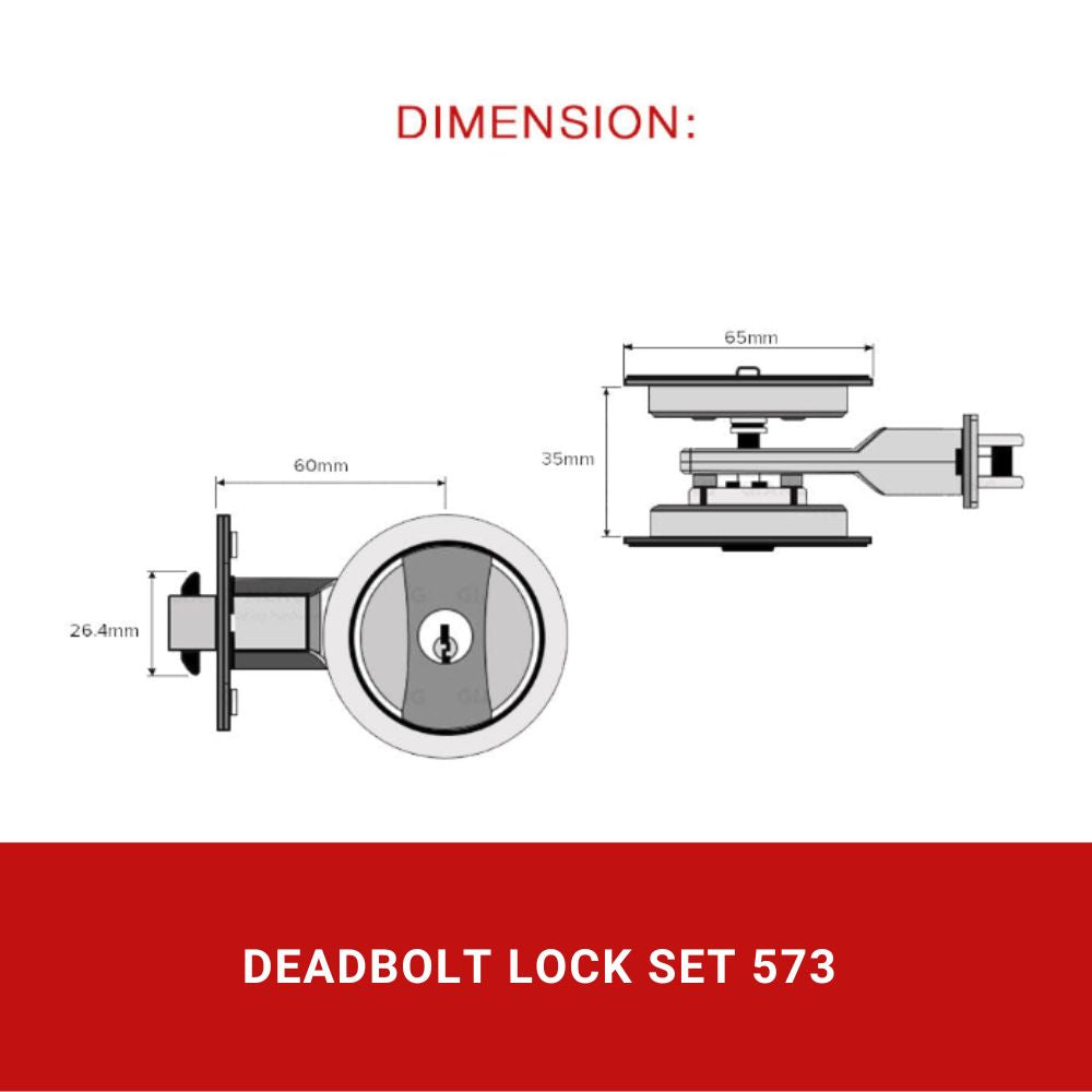 Deadbolt Door Lock 573