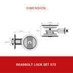 Deadbolt Door Lock 573