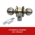 Cylindrical Door Knob 2871 SS