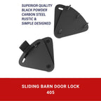 Sliding Barn Door Lock 405 BK