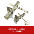 Hidden Mortisse Door Lock SS069