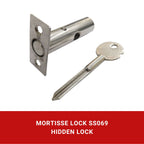 Hidden Mortisse Door Lock SS069