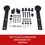 Soft Close Sliding Barn Door Mechanism MM-20T