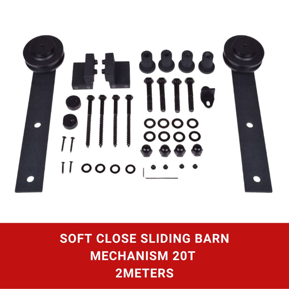 Soft Close Sliding Barn Door Mechanism MM-20T