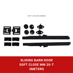 Soft Close Sliding Barn Door Mechanism MM-20T