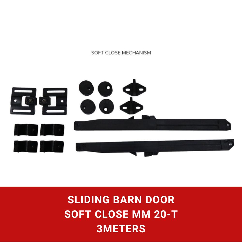 Soft Close Sliding Barn Door Mechanism MM-20T
