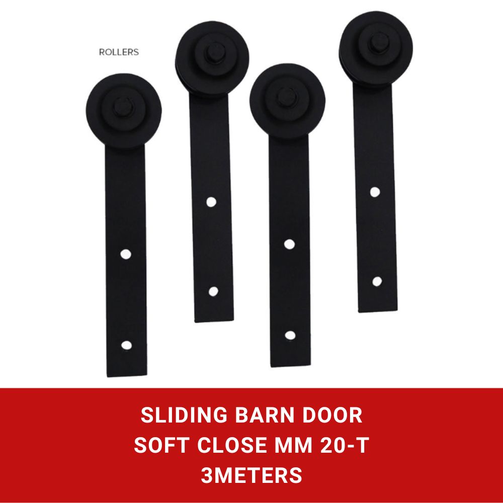 Soft Close Sliding Barn Door Mechanism MM-20T