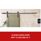 Soft Close Sliding Barn Door Mechanism MM-20T