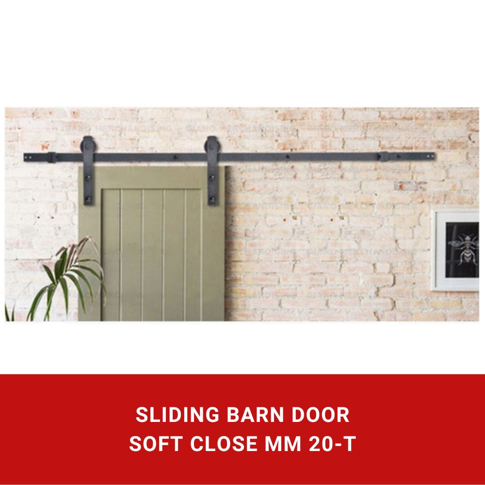 Soft Close Sliding Barn Door Mechanism MM-20T