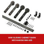 Mini Sliding Cabinet Barn Mechanism MM-60D