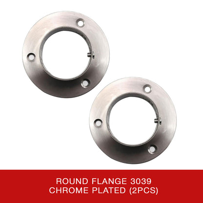 Round Flange 3039 CP (2pcs)