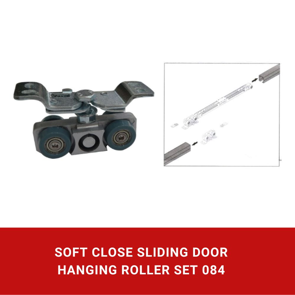 Soft-Close Sliding Door Mechanism Set