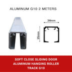Soft-Close Sliding Door Mechanism Set