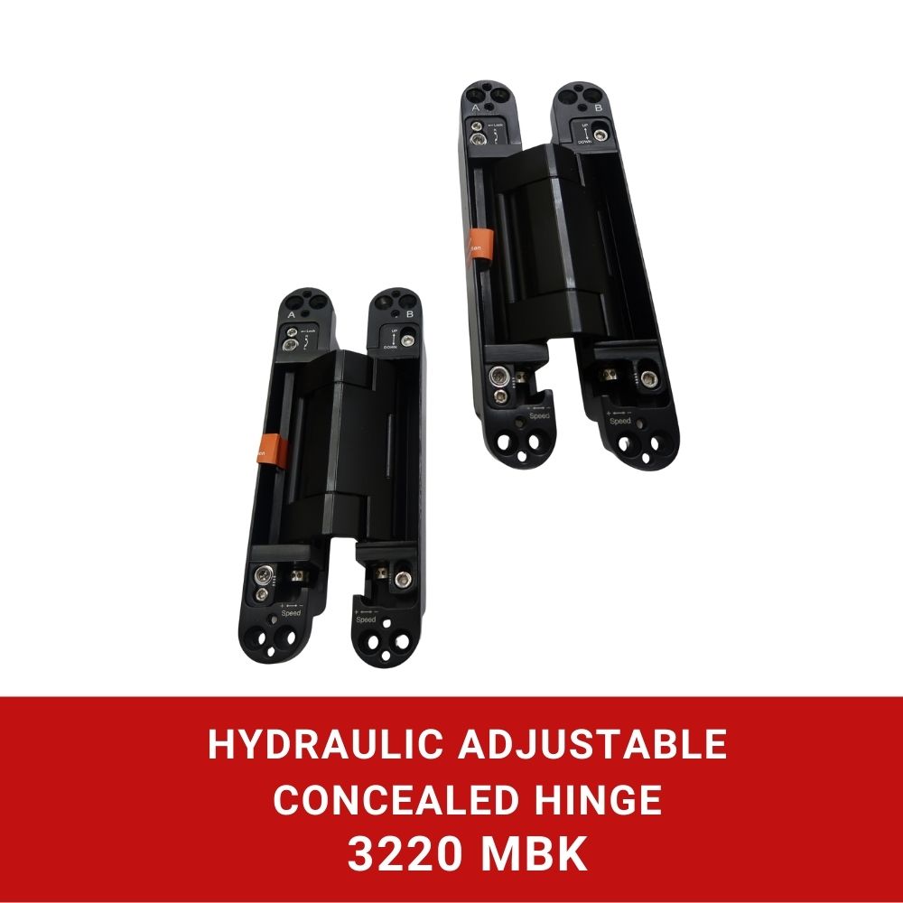 3D Adjustable Invisible Door Hinges