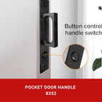 Pocket Sliding Door Handle 8352
