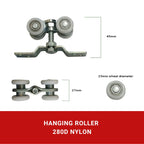 Hanging Roller for Sliding Door 280D Set (Nylon)