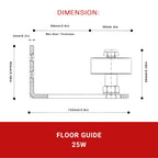 Floor Guide 25W