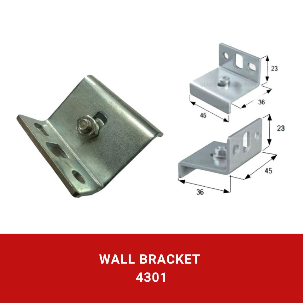 Steel Wall bracket 4301 (3pcs/pack)