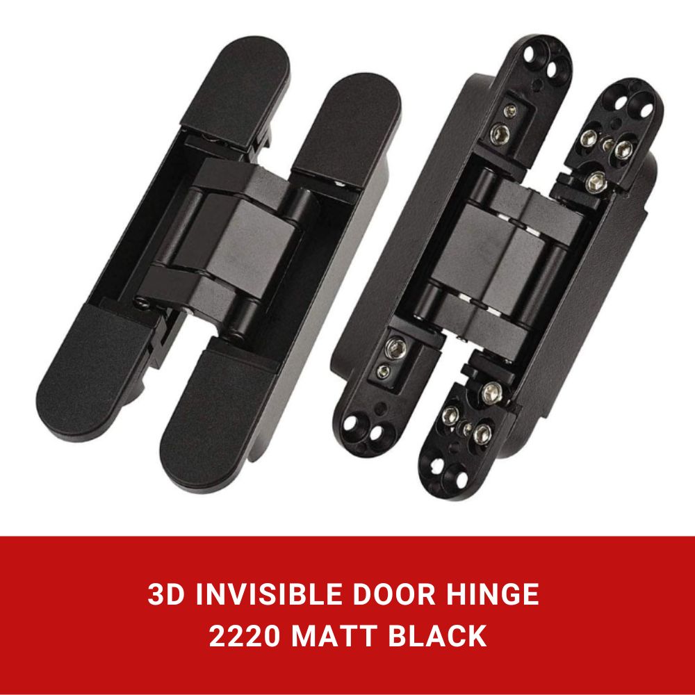 3D Adjustable Invisible Door Hinges
