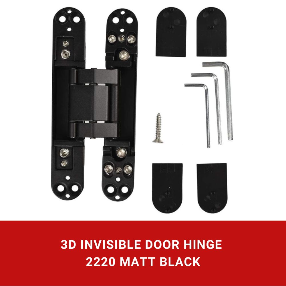 3D Adjustable Invisible Door Hinges