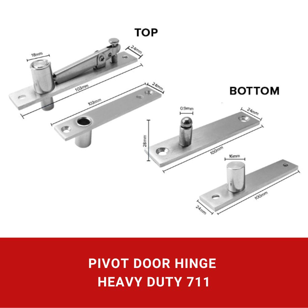 Pivot Door Hinge Heavy Duty 711