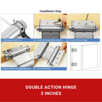 Double Action Door Hinge